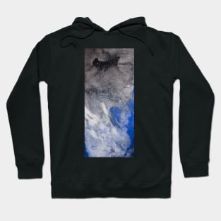 Abstract Pouring Rain Painting Hoodie